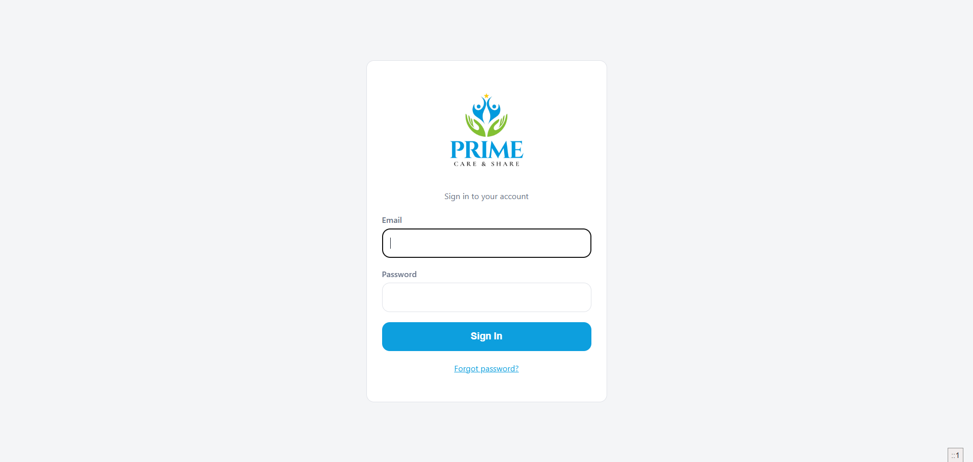 Prime care and share
